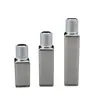 Materiais de Embalagem Cosmética, Frascos Quadrados Arredondados Multicores, Frascos Cosméticos, Frascos Plásticos para Creme Facial, Frascos Vazios para Produtos de Skincare, Frascos para Creme Facial