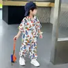 Ropa de Verano para Niños Niños Manga Corta Ultraman Camisa de Verano de Moda Conjunto de Dos Piezas 2026 Ropa de Verano para Bebé