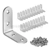 Soporte de Ángulo de Acero Inoxidable para Mesa y Silla de Ángulo Fijo de 90 Grados Código de Esquina Muebles Amazon Transfronterizo