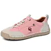 Novo Estilo Sapatos Femininos de Couro Genuíno com Solado Macio, Sapatilhas Versáteis e Respiráveis, Estilo Casual de Cano Baixo, Fonte de Mercadorias 1688, Dropshipping Disponível