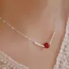 Colar de Prata Esterlina S925 com Pérola e Pedra da Lua para Mulheres, Design de Nicho, Moderno e Elegante, Não Desbota, Acessório de Corrente de Clavícula Empilhável