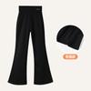 Calças Boca de Sino para Meninas, Calças Tubarão, Calças de Yoga Justas para Primavera e Outono, Leggings Externas Infantis Médias e Grandes, Calças Infantis