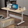 Mesa de Estudio, Mesa Elevable, Mesa de Escritorio Estudiantil Elevable, Mesa Pequeña para Computadora de Apartamento Pequeño, Estantería Opcional