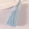Pingentes de Nó Chinês em Estoque em 44 Cores, Adequados para Cortinas, Sachês, Marcadores de Página e Acessórios, Disponíveis em Cores Duplas