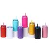 Vaso Termo de Acero Inoxidable 304 Transfronterizo Chapado en Oro 16oz Tarro Mason Simple de Gran Capacidad Oficina Ventosa