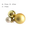 Pastel de Navidad Adornos para Vestir Cristal de Color Estrella Círculo Árbol de los Deseos Decoración Alambre Dorado y Plateado Hermoso Árbol Espiral