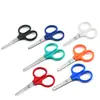 Tijeras de Gasa de Acero Inoxidable de 9 cm, Tijeras para Vendajes, Tijeras para Bordado, Tijeras Pequeñas para el Hogar, Estudiantes, Stock Listo de Fábrica