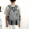 Mochila transfronteriza nueva, elegante, de gran capacidad para hombres, que ofrece un look sofisticado y casual, adecuada para ir al trabajo, llevar un portátil y como mochila de viaje.
