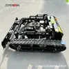 Cortacésped teledirigido, podadora de huertos totalmente automática a gasolina, Cortacésped Tank 800 para recuperación de terrenos y deshierbe