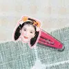 Zhang Ruonan Mercadoria de Celebridade Presilha de Cabelo Acrílica Grampo Acessório de Cabelo Item de Suporte para Show na Foto