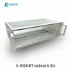 Chassis de Rack Bentai Vpx Cpci Trilho Veículo de Transporte Teste Blindado EMC Tipo 3U 4U 6U