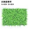 Pared de Plantas Verdes, Decoración de Pared de Césped Artificial, Colgante de Pared de Flores de Fondo para Interiores, Césped Artificial de Plástico, Venta Caliente Transfronteriza