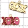 Venta Caliente Transfronteriza Serie de San Valentín Aleación con Goteo de Aceite Mixta 50 Colgantes Accesorios para Pulsera Collar DIY