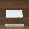 Papel de acuarela en blanco para sellos, tarjetas creativas, marcapáginas, papel pintado a mano DIY, papel de acuarela con forma especial de 300g