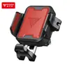 Soporte para Teléfono Móvil de Motocicleta Modo Lobo Weishi Vehículo Eléctrico Carga Absorción de Golpes Antirrobo Aleación de Aluminio Equipo de Navegación