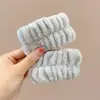 Diadema de Peluche Antideslizante Linda para Lavado de Cara 2026 Nuevo Estilo Diadema para Mujeres Aplicación de Mascarilla Goma para el Pelo Pinza para el Pelo Tocado