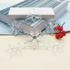 Adorno Colgante de Copo de Nieve Transparente Acrílico Navideño, Cristal de Hielo, Copo de Nieve de Cristal de Simulación, Decoración Colgante para Árbol de Navidad y Ventana