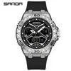 Reloj Sanda Reloj Juvenil Multifuncional Moda Versión Coreana Exterior Impermeable Deportivo Electrónico Reloj de Hombre Venta Directa Venta al por Mayor
