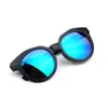 Gafas de Sol Infantiles Estilo Coreano Color Caramelo Mate Lentes Reflectantes de Colores Protección UV400 Anti-UV Gafas de Sol Gafas de Sol