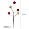 Bolas de Veludo com Glitter Dourado e Lantejoulas para Decorações de Ano Novo Chinês e Festas de Natal em Casa - Novo Produto Transfronteiriço