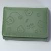 Bolsa para monedas para mujer, nueva, primavera 2025, urbana, simple, color sólido, piel sintética, lentejuelas, caricatura, linda, mini cartera