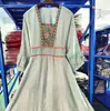 Verano 2022 nuevo estilo étnico Vestido bordado para mujer falda de playa bohemia para turista