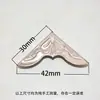 Protetores de Canto de Metal para Cadernos de 3-4mm, Protetores de Canto de Metal, Acessórios de Canto para Cadernos, Protetores de Canto de Metal para Cadernos de Couro