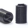 Manguito de tornillo de alambre de cola de zinc negro chapado en acero inoxidable 304 negro, manguito de diente autorroscante, manguito de alambre, manguito de rosca, venta al por mayor