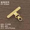 Soporte para Teléfono Móvil con Clip Metálico Giratorio de 360 Grados, Conexión Fija Giratoria de Acero Inoxidable, Duradero y Resistente, Correa para Teléfono Móvil