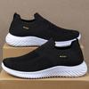 Zapatos Deportivos Casuales Estilo Nuevo Primavera, Otoño e Invierno 2026, Zapatos de Tela Transpirables para Mediana Edad y Mayores, Zapatos Delgados sin Cordones para Todas las Estaciones