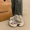 Tenis gruesos para mujer, colección primavera 2026, estilo nuevo, suela de plataforma, que aumentan la altura, a la moda, malla transpirable, zapatos casuales