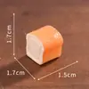Comida de simulação criativa brincar pão bolo realista ponto modelo micro paisagem DIY decorações acessórios miniatura pequenos ornamentos