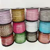 Corda de Aço Inoxidável Trançada à Prova d'Água de 3mm Material Corda de Aço Inoxidável Colorida Corda para Joias DIY Pulseira Corda de Mão Corda para Colar Venda por Atacado
