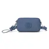 Bolsa Transversal de Ombro Único em Tecido de Nylon Impermeável Nova para a Primavera 2026 Feminina de Nicho Coreana com Múltiplos Compartimentos Carteira de Moedas