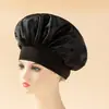 Comercio exterior transfronterizo de Amazon gorro de cabeza de ala ancha alta elasticidad gorro de belleza gorro de ducha gorro para el cuidado del cabello femenino gorro de dormir de satén para enfermería