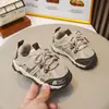 Estilo Nuevo Primavera y Otoño Zapatos de Papá para Niños Zapatos Deportivos Unisex para Niños Zapatos para Caminar de Bebé Zapatos Ligeros Antideslizantes con Suela Gruesa