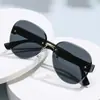 Nuevas Gafas de Sol Sin Marco Cortadas al Borde Transfronterizas Estilo Y2K Milenio para Hombres y Mujeres, Modernas y Geniales, Gafas de Sol Protectoras UV400 para Exteriores