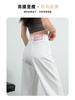 Jeans Blancos de Pierna Ancha para Mujer Verano talla extra Cintura Alta Sueltos Ajuste Delgado Ajuste Estrecho Pantalones de Pierna Recta para Mujeres Pequeñas
