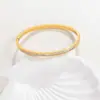Pulsera de Hebilla Personalizada de Moda Europea y Americana Transfronteriza, Pulsera de Acero Inoxidable Estilo Ins, Pulsera de Acero Inoxidable para Parejas