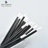 Pincel de Labios Desechable con Mango Sólido, Pincel de Algodón para Brillo de Labios, Pincel para Pintalabios, Bastoncillo de Algodón Portátil para Labios
