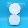 80g Algodón Puro Patrón Perlado Algodón Cosmético Redondo Forma de Flor Engrosado Removedor de Maquillaje Algodón Compresa Húmeda para Maquillaje Eliminación de Uñas Herramienta de Belleza
