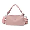 Bolsa de Tecido Simples e Leve Transfronteiriça Nova Bolsa Transversal de Nylon Impermeável Bolsa Casual de Viagem Bolsa de Ombro de Grande Capacidade Bolsa Feminina