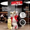 Regalo de Apertura: Figura de Gato de la Suerte de Alta Gama, Decoración Grande de Piso para la Recepción, Regalo de Buena Suerte y Prosperidad