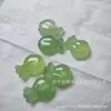 Conjunto de Quatro Peças de Calcedônia Verde Atacado Bolsa de Dinheiro Urso Violento Bebê Buda Raposa Ágata Translúcida de Gelo Alto Pingente Fornecimento Direto do Fabricante
