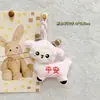 Muñeca Colgante de Peluche de Oveja Linda de Dibujos Animados, Broche de Oveja, Colgante para Bolso, Accesorios para el Cabello, Decoraciones para Zapatos y Calcetines, Accesorios para Ropa