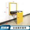 Banqueta para Cambiar Zapatos Oculta Silla de Entrada Montada en Pared Terminada Taburete para Zapatos de Baño Taburete Plegable Multifuncional para Entrada del Hogar