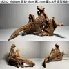 Ornamento de Paisaje de Madera para Acuario Tamaño Pequeño Puente de Arco de Madera de Tejo Morado Natural Tocones de Árboles Sudamericanos Plataforma para Tomar el Sol de Tortuga Escondite Pilar Hundido