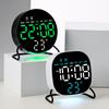 Un Reloj LED de Escritorio con Función de Despertador y Luz Nocturna Reloj Multifuncional Temporización Digital 2813