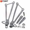 Kawasaki ZX-6R 636 09-12-14-16-19-21 conjunto de pedales delantero y trasero soporte de pedal delantero y trasero