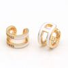 Pendientes de borlas de estilo coreano, ligeros, distintivos y lujosos, con forma de U y sin agujeros para las orejas, para mujer, sin dolor, de estilo avanzado.
